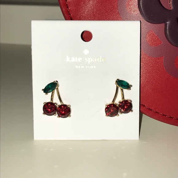Kate Spade Cherry Earrings - Picture 5 of 5